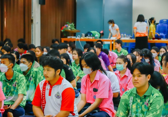 คณะวิทยาศาสตร์และเทคโนโลยี จัดค่ายวิทยาศาสตร์สัญจร ปีการศึกษา 2566  โรงเรียนระหานวิทยา 