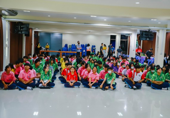 คณะวิทยาศาสตร์และเทคโนโลยี จัดค่ายวิทยาศาสตร์สัญจร ปีการศึกษา 2566  โรงเรียนระหานวิทยา 