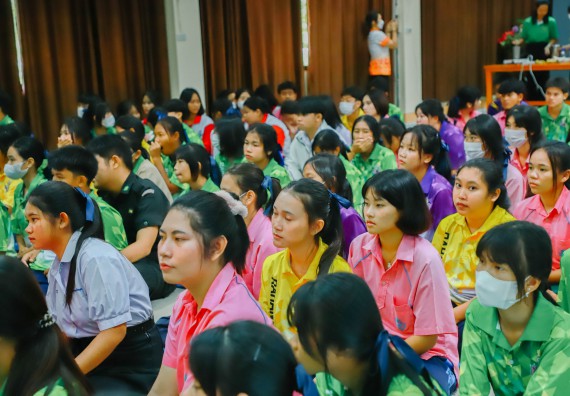 คณะวิทยาศาสตร์และเทคโนโลยี จัดค่ายวิทยาศาสตร์สัญจร ปีการศึกษา 2566  โรงเรียนระหานวิทยา 