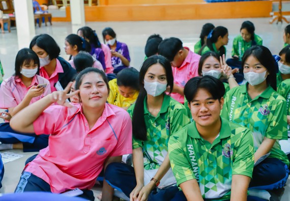 คณะวิทยาศาสตร์และเทคโนโลยี จัดค่ายวิทยาศาสตร์สัญจร ปีการศึกษา 2566  โรงเรียนระหานวิทยา 