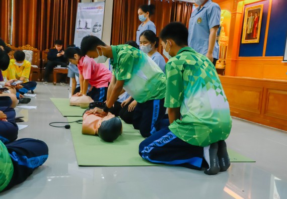 คณะวิทยาศาสตร์และเทคโนโลยี จัดค่ายวิทยาศาสตร์สัญจร ปีการศึกษา 2566  โรงเรียนระหานวิทยา 