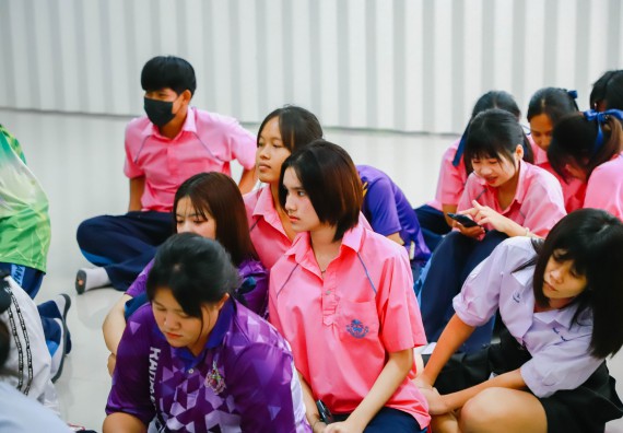 คณะวิทยาศาสตร์และเทคโนโลยี จัดค่ายวิทยาศาสตร์สัญจร ปีการศึกษา 2566  โรงเรียนระหานวิทยา 