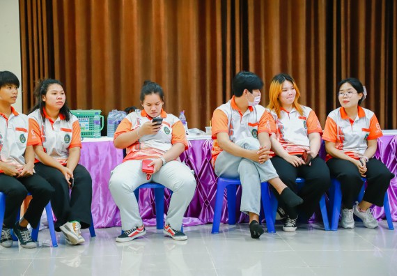 คณะวิทยาศาสตร์และเทคโนโลยี จัดค่ายวิทยาศาสตร์สัญจร ปีการศึกษา 2566  โรงเรียนระหานวิทยา 