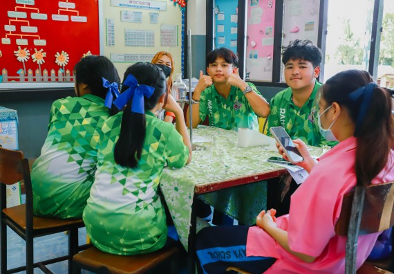 คณะวิทยาศาสตร์และเทคโนโลยี จัดค่ายวิทยาศาสตร์สัญจร ปีการศึกษา 2566  โรงเรียนระหานวิทยา 