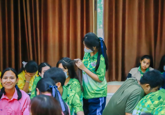 คณะวิทยาศาสตร์และเทคโนโลยี จัดค่ายวิทยาศาสตร์สัญจร ปีการศึกษา 2566  โรงเรียนระหานวิทยา 