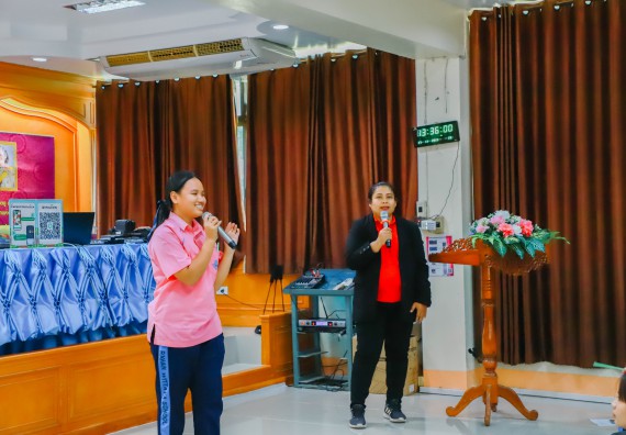 คณะวิทยาศาสตร์และเทคโนโลยี จัดค่ายวิทยาศาสตร์สัญจร ปีการศึกษา 2566  โรงเรียนระหานวิทยา 