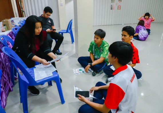 คณะวิทยาศาสตร์และเทคโนโลยี จัดค่ายวิทยาศาสตร์สัญจร ปีการศึกษา 2566  โรงเรียนระหานวิทยา 