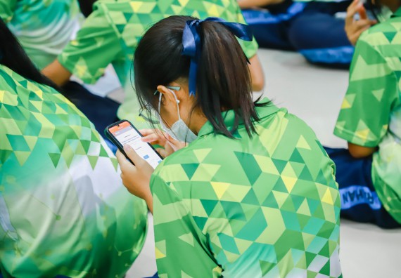 คณะวิทยาศาสตร์และเทคโนโลยี จัดค่ายวิทยาศาสตร์สัญจร ปีการศึกษา 2566  โรงเรียนระหานวิทยา 