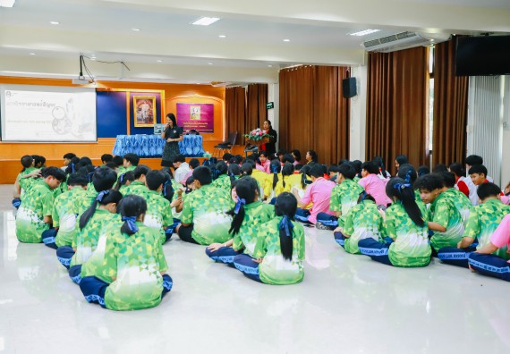 คณะวิทยาศาสตร์และเทคโนโลยี จัดค่ายวิทยาศาสตร์สัญจร ปีการศึกษา 2566  โรงเรียนระหานวิทยา 