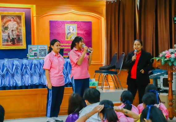 คณะวิทยาศาสตร์และเทคโนโลยี จัดค่ายวิทยาศาสตร์สัญจร ปีการศึกษา 2566  โรงเรียนระหานวิทยา 