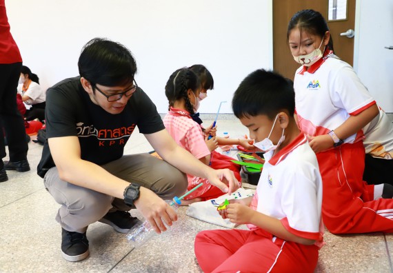 ภาพกิจกรรม  โครงการฝึกทักษะเพื่อพัฒนาอัจฉริยะภาพวิทยาศาสตร์ กิจกรรมค่ายวิทยาศาสตร์รุ่นจิ๋ว สำหรับนักเรียนห้องเรียนพิเศษคณิตศาสตร์ และวิทยาศาสตร์ (MSP)