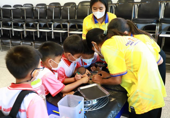 ภาพกิจกรรม  โครงการฝึกทักษะเพื่อพัฒนาอัจฉริยะภาพวิทยาศาสตร์ กิจกรรมค่ายวิทยาศาสตร์รุ่นจิ๋ว สำหรับนักเรียนห้องเรียนพิเศษคณิตศาสตร์ และวิทยาศาสตร์ (MSP)