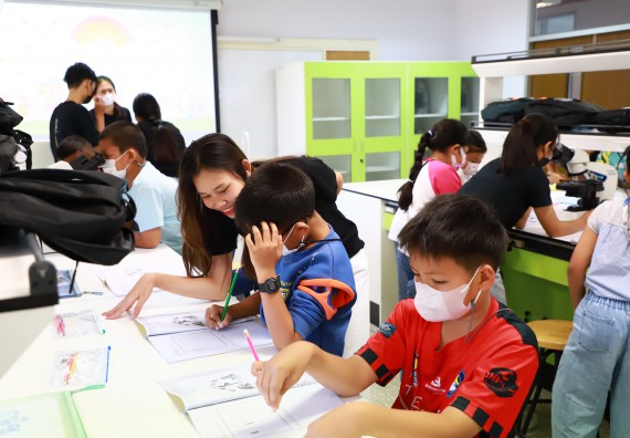 ภาพกิจกรรม  โครงการฝึกทักษะเพื่อพัฒนาอัจฉริยะภาพวิทยาศาสตร์ กิจกรรมค่ายวิทยาศาสตร์รุ่นจิ๋ว สำหรับนักเรียนห้องเรียนพิเศษคณิตศาสตร์ และวิทยาศาสตร์ (MSP)