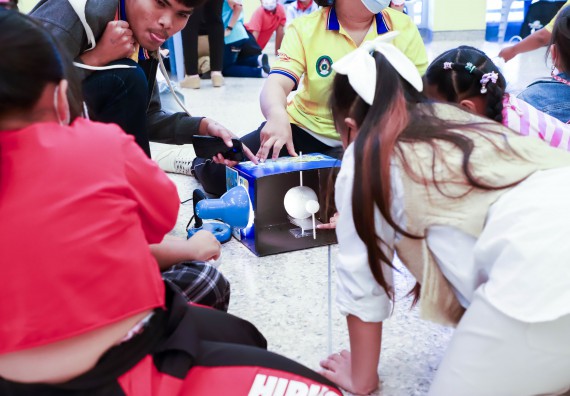 ภาพกิจกรรม  โครงการฝึกทักษะเพื่อพัฒนาอัจฉริยะภาพวิทยาศาสตร์ กิจกรรมค่ายวิทยาศาสตร์รุ่นจิ๋ว สำหรับนักเรียนห้องเรียนพิเศษคณิตศาสตร์ และวิทยาศาสตร์ (MSP)