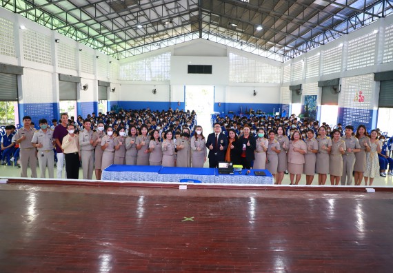 ภาพกิจกรรม  คณะวิทยาศาสตร์และเทคโนโลยี จัดค่ายวิทยาศาสตร์สัญจร ปีการศึกษา 2566  โรงเรียนผดุงปัญญา
