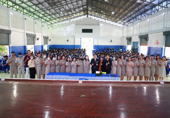 ภาพกิจกรรม  คณะวิทยาศาสตร์และเทคโนโลยี จัดค่ายวิทยาศาสตร์สัญจร ปีการศึกษา 2566  โรงเรียนผดุงปัญญา