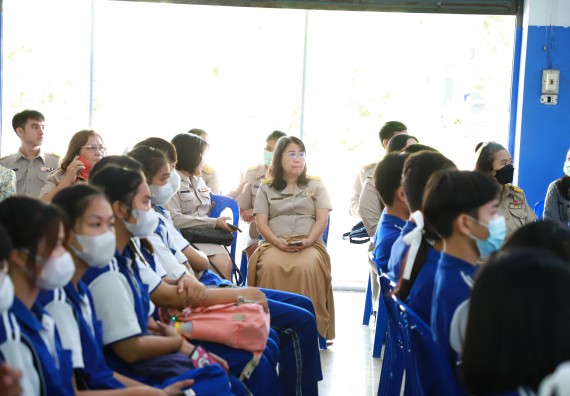 ภาพกิจกรรม  คณะวิทยาศาสตร์และเทคโนโลยี จัดค่ายวิทยาศาสตร์สัญจร ปีการศึกษา 2566  โรงเรียนผดุงปัญญา