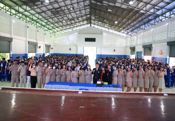 ภาพกิจกรรม  คณะวิทยาศาสตร์และเทคโนโลยี จัดค่ายวิทยาศาสตร์สัญจร ปีการศึกษา 2566  โรงเรียนผดุงปัญญา