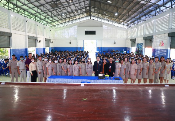 ภาพกิจกรรม  คณะวิทยาศาสตร์และเทคโนโลยี จัดค่ายวิทยาศาสตร์สัญจร ปีการศึกษา 2566  โรงเรียนผดุงปัญญา