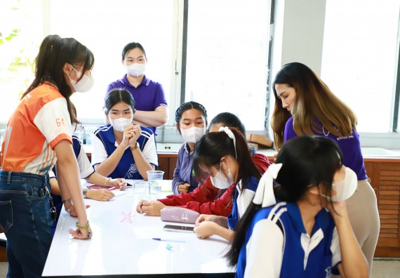 ภาพกิจกรรม  คณะวิทยาศาสตร์และเทคโนโลยี จัดค่ายวิทยาศาสตร์สัญจร ปีการศึกษา 2566  โรงเรียนผดุงปัญญา