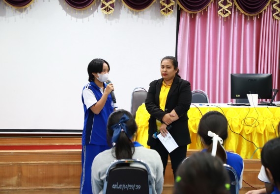 ภาพกิจกรรม  คณะวิทยาศาสตร์และเทคโนโลยี จัดค่ายวิทยาศาสตร์สัญจร ปีการศึกษา 2566  โรงเรียนผดุงปัญญา