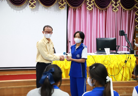 ภาพกิจกรรม  คณะวิทยาศาสตร์และเทคโนโลยี จัดค่ายวิทยาศาสตร์สัญจร ปีการศึกษา 2566  โรงเรียนผดุงปัญญา