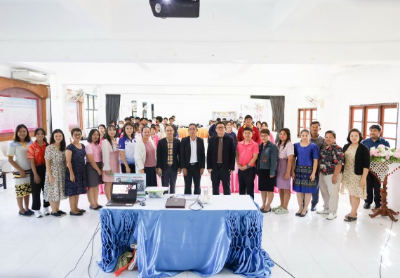 ภาพกิจกรรม  คณะวิทยาศาสตร์และเทคโนโลยี จัดค่ายวิทยาศาสตร์สัญจร ปีการศึกษา 2566  โรงเรียนราษฎร์ปรีชาวิทยาคม