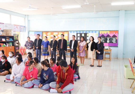 ภาพกิจกรรม  คณะวิทยาศาสตร์และเทคโนโลยี จัดค่ายวิทยาศาสตร์สัญจร ปีการศึกษา 2566  โรงเรียนราษฎร์ปรีชาวิทยาคม