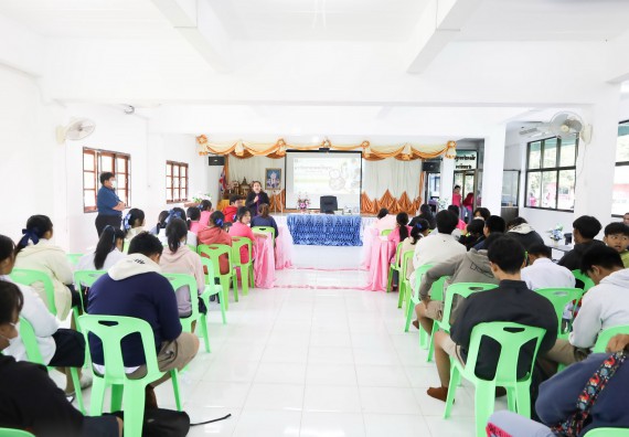 ภาพกิจกรรม  คณะวิทยาศาสตร์และเทคโนโลยี จัดค่ายวิทยาศาสตร์สัญจร ปีการศึกษา 2566  โรงเรียนราษฎร์ปรีชาวิทยาคม