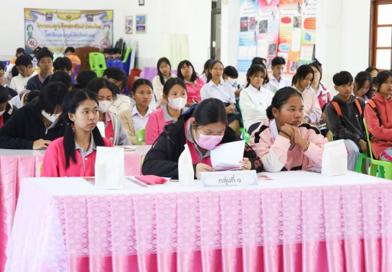 ภาพกิจกรรม  คณะวิทยาศาสตร์และเทคโนโลยี จัดค่ายวิทยาศาสตร์สัญจร ปีการศึกษา 2566  โรงเรียนราษฎร์ปรีชาวิทยาคม