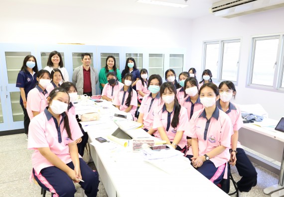 ภาพกิจกรรม  คณะวิทยาศาสตร์และเทคโนโลยี ร่วมกับโรงเรียนพิจิตรพิทยาคม จัดโครงการพัฒนาผู้เรียนมีผลสัมฤทธิ์ทางวิชาการ กิจกรรมพัฒนาศักยภาพนักเรียนห้องเรียนพิเศษวิทยาศาสตร์ฯ SMAT