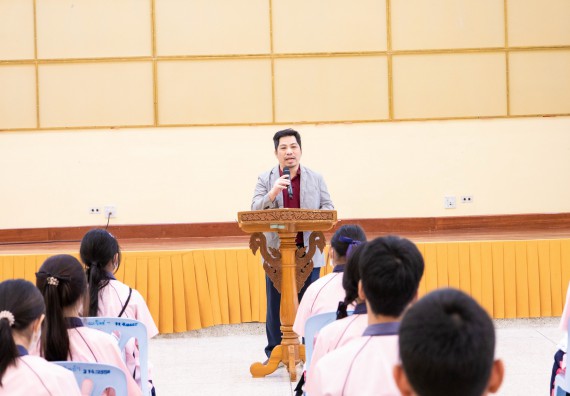 ภาพกิจกรรม  คณะวิทยาศาสตร์และเทคโนโลยี ร่วมกับโรงเรียนพิจิตรพิทยาคม จัดโครงการพัฒนาผู้เรียนมีผลสัมฤทธิ์ทางวิชาการ กิจกรรมพัฒนาศักยภาพนักเรียนห้องเรียนพิเศษวิทยาศาสตร์ฯ SMAT