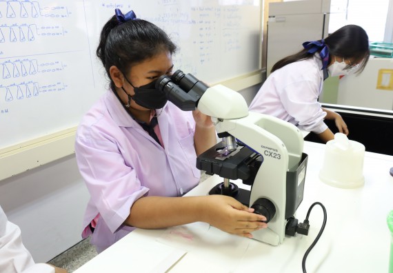 ภาพกิจกรรม  คณะวิทยาศาสตร์และเทคโนโลยี ร่วมกับโรงเรียนพิจิตรพิทยาคม จัดโครงการพัฒนาผู้เรียนมีผลสัมฤทธิ์ทางวิชาการ กิจกรรมพัฒนาศักยภาพนักเรียนห้องเรียนพิเศษวิทยาศาสตร์ฯ SMAT