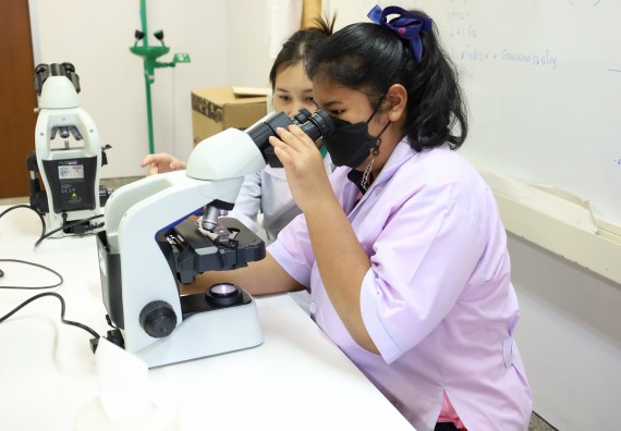 ภาพกิจกรรม  คณะวิทยาศาสตร์และเทคโนโลยี ร่วมกับโรงเรียนพิจิตรพิทยาคม จัดโครงการพัฒนาผู้เรียนมีผลสัมฤทธิ์ทางวิชาการ กิจกรรมพัฒนาศักยภาพนักเรียนห้องเรียนพิเศษวิทยาศาสตร์ฯ SMAT