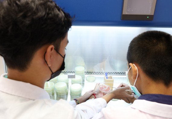 ภาพกิจกรรม  คณะวิทยาศาสตร์และเทคโนโลยี ร่วมกับโรงเรียนพิจิตรพิทยาคม จัดโครงการพัฒนาผู้เรียนมีผลสัมฤทธิ์ทางวิชาการ กิจกรรมพัฒนาศักยภาพนักเรียนห้องเรียนพิเศษวิทยาศาสตร์ฯ SMAT