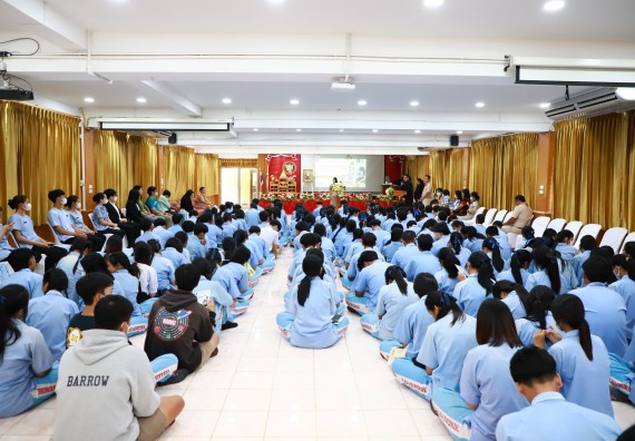 ภาพกิจกรรม  คณะวิทยาศาสตร์และเทคโนโลยี จัดค่ายวิทยาศาสตร์สัญจร ปีการศึกษา 2566  โรงเรียนทุ่งทรายวิทยา