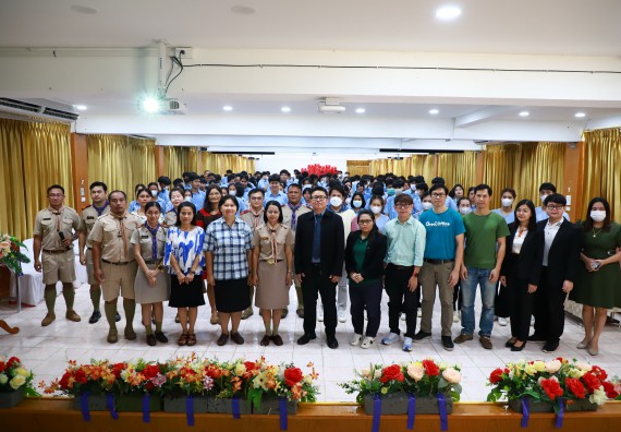 ภาพกิจกรรม  คณะวิทยาศาสตร์และเทคโนโลยี จัดค่ายวิทยาศาสตร์สัญจร ปีการศึกษา 2566  โรงเรียนทุ่งทรายวิทยา