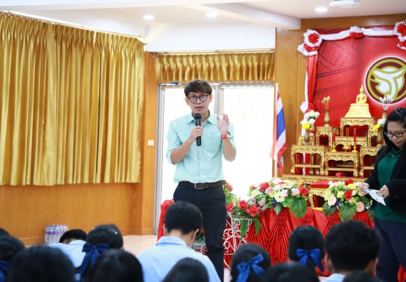 ภาพกิจกรรม  คณะวิทยาศาสตร์และเทคโนโลยี จัดค่ายวิทยาศาสตร์สัญจร ปีการศึกษา 2566  โรงเรียนทุ่งทรายวิทยา