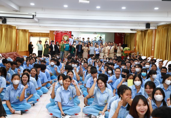 ภาพกิจกรรม  คณะวิทยาศาสตร์และเทคโนโลยี จัดค่ายวิทยาศาสตร์สัญจร ปีการศึกษา 2566  โรงเรียนทุ่งทรายวิทยา