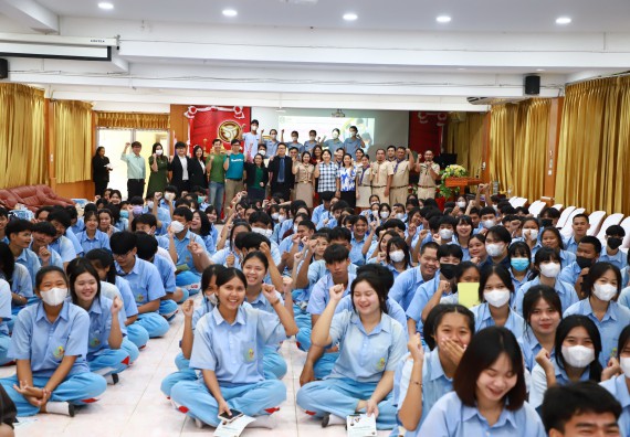 ภาพกิจกรรม  คณะวิทยาศาสตร์และเทคโนโลยี จัดค่ายวิทยาศาสตร์สัญจร ปีการศึกษา 2566  โรงเรียนทุ่งทรายวิทยา