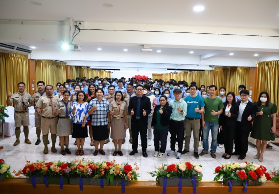 ภาพกิจกรรม  คณะวิทยาศาสตร์และเทคโนโลยี จัดค่ายวิทยาศาสตร์สัญจร ปีการศึกษา 2566  โรงเรียนทุ่งทรายวิทยา