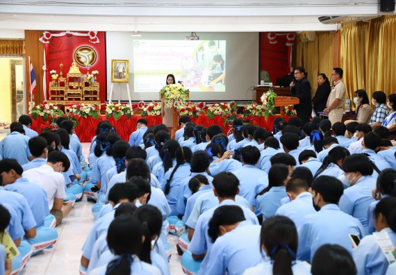 ภาพกิจกรรม  คณะวิทยาศาสตร์และเทคโนโลยี จัดค่ายวิทยาศาสตร์สัญจร ปีการศึกษา 2566  โรงเรียนทุ่งทรายวิทยา