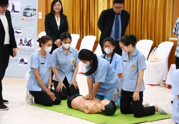 ภาพกิจกรรม  คณะวิทยาศาสตร์และเทคโนโลยี จัดค่ายวิทยาศาสตร์สัญจร ปีการศึกษา 2566  โรงเรียนทุ่งทรายวิทยา