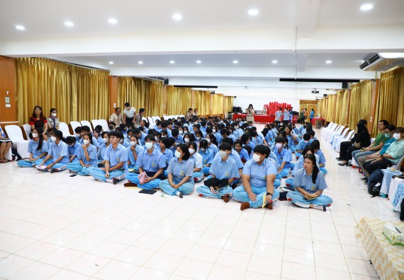 ภาพกิจกรรม  คณะวิทยาศาสตร์และเทคโนโลยี จัดค่ายวิทยาศาสตร์สัญจร ปีการศึกษา 2566  โรงเรียนทุ่งทรายวิทยา