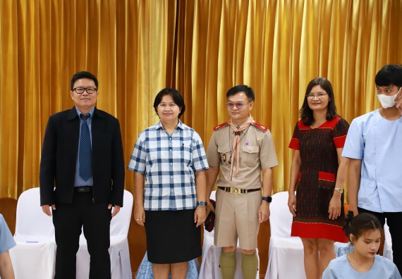 ภาพกิจกรรม  คณะวิทยาศาสตร์และเทคโนโลยี จัดค่ายวิทยาศาสตร์สัญจร ปีการศึกษา 2566  โรงเรียนทุ่งทรายวิทยา