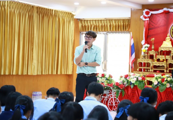 ภาพกิจกรรม  คณะวิทยาศาสตร์และเทคโนโลยี จัดค่ายวิทยาศาสตร์สัญจร ปีการศึกษา 2566  โรงเรียนทุ่งทรายวิทยา