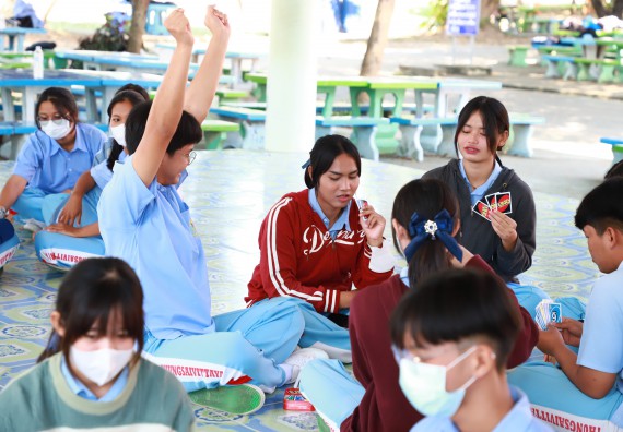 ภาพกิจกรรม  คณะวิทยาศาสตร์และเทคโนโลยี จัดค่ายวิทยาศาสตร์สัญจร ปีการศึกษา 2566  โรงเรียนทุ่งทรายวิทยา