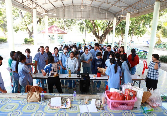 ภาพกิจกรรม  คณะวิทยาศาสตร์และเทคโนโลยี จัดค่ายวิทยาศาสตร์สัญจร ปีการศึกษา 2566  โรงเรียนทุ่งทรายวิทยา
