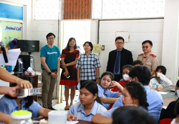 ภาพกิจกรรม  คณะวิทยาศาสตร์และเทคโนโลยี จัดค่ายวิทยาศาสตร์สัญจร ปีการศึกษา 2566  โรงเรียนทุ่งทรายวิทยา