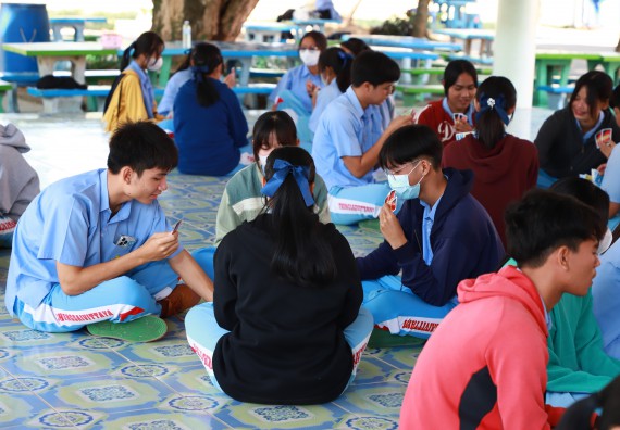 ภาพกิจกรรม  คณะวิทยาศาสตร์และเทคโนโลยี จัดค่ายวิทยาศาสตร์สัญจร ปีการศึกษา 2566  โรงเรียนทุ่งทรายวิทยา